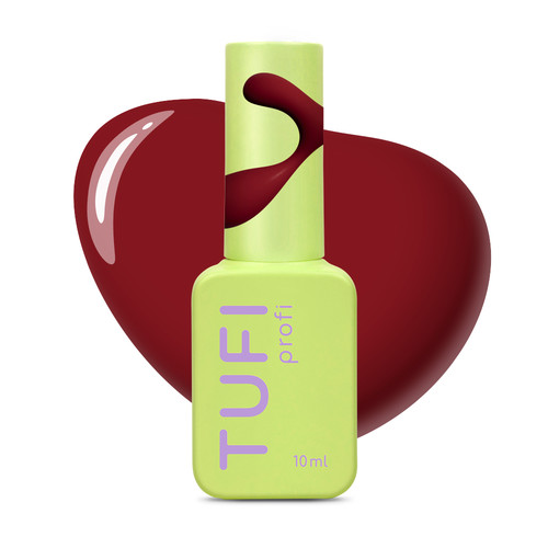 TUFI profi REDLINE 05 Deep Subtle Red Gel Polish 10 ml (0331245) - Фото №1