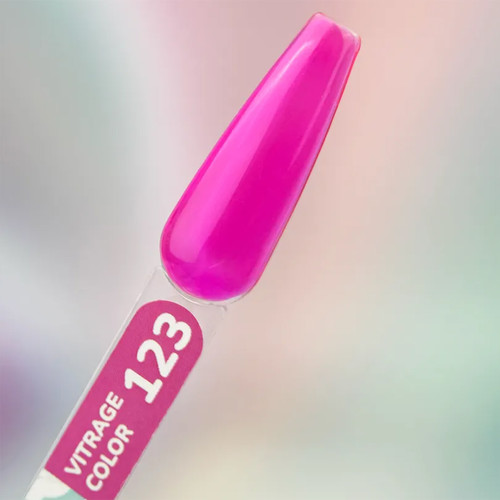 Gellak YOUARECUTE Color 123 gebrandschilderd glas fuchsia 5 ml (993-4757-1317) - Фото №3