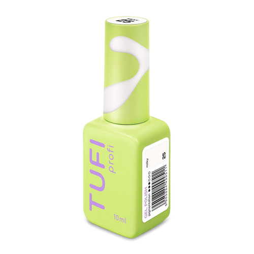 Gellack TUFI Profi NUDELINE 25 Milky Milchig, 10 ml (0333018) - Фото №2
