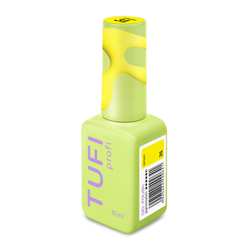 Gellack TUFI profi SUMMERLINE 31 Zitronengelb 10 ml (0333094) - Фото №4