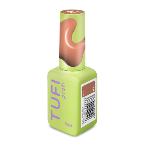 Gellack TUFI Profi COFFEELINE 42 Latte Warmes Beige, 10 ml (0333569) - Фото №2