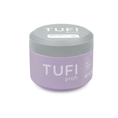 Матовый топ для гель лака TUFI profi Soft Touch Matte 30 мл (0333823) - Фото №2
