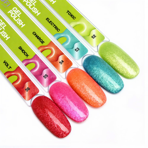 Gellack TUFI profi NEON CAT EYE 52 Toxic Neon Lime 10 ml (0334057) - Фото №6