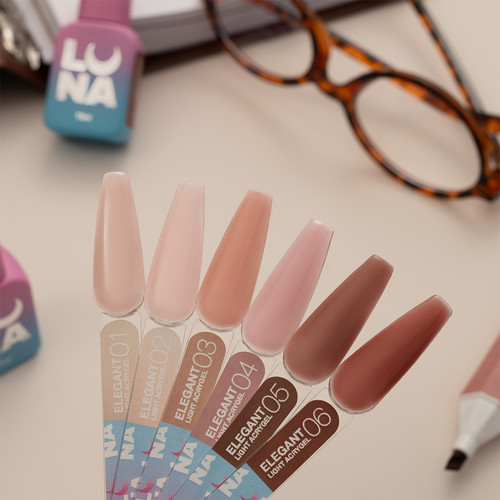 LUNA Elegant Light Acrygel 6 light brown 13 ml (249-5705-1671) - Фото №4