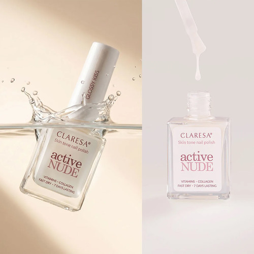 Gellack Claresa GLOSSY KISS Klassischer 9,5 ml - Фото №2