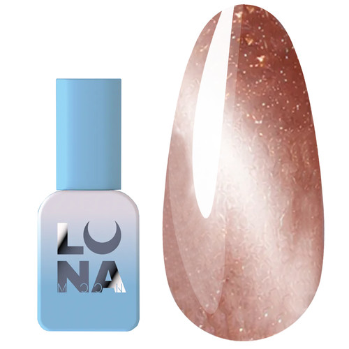 Gellak LUNA Magnetic Cat Eye 4 stoffige roos met potalia 8 ml (382-6386-1976) - Фото №1