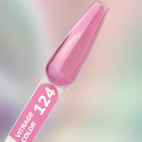 Gellak YOUARECUTE Color 124 gebrandschilderd glas stoffige roos 5 ml (993-4758-1318) - Фото №3