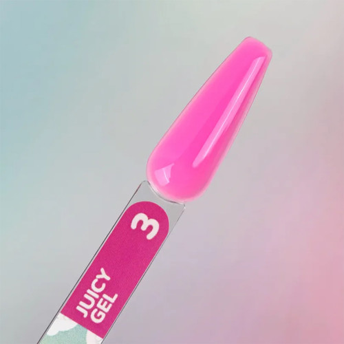 Gel voor extensions YOUARECUTE Juicy Gel 3 roze 15 ml (995-5868-1705) - Фото №3