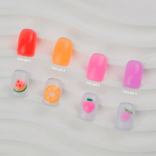 Gel voor extensions YOUARECUTE Juicy Gel 3 roze 15 ml (995-5868-1705) - Фото №4