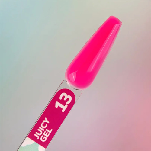 Gel voor extensions YOUARECUTE Juicy Gel 13 felroze 15 ml (995-5878-1715) - Фото №3