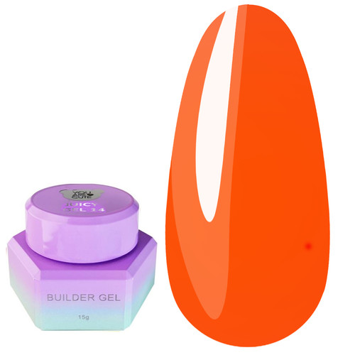 Gel voor extensions YOUARECUTE Juicy Gel 14 oranje 15 ml (995-5879-1716) - Фото №1