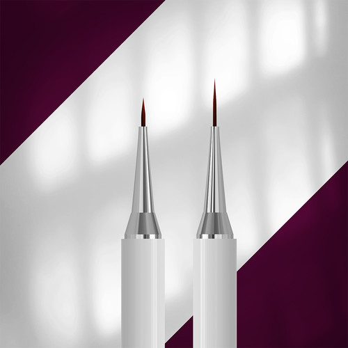 Dubbelzijdige kwast Staleks Exclusive liner 7 mm / liner 12 mm (NBX-01/11) - Фото №2