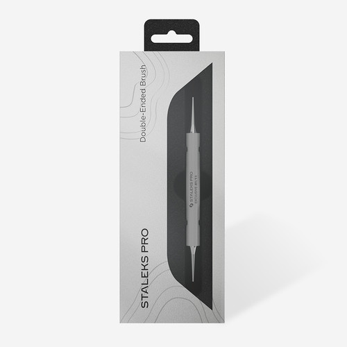 Dubbelzijdige kwast Staleks Exclusive liner 7 mm / liner 12 mm (NBX-01/11) - Фото №4