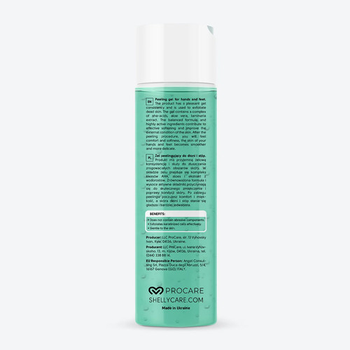 Shelly scrubgel voor handen en voeten 200 ml - Фото №3