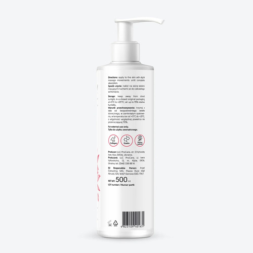 Shelly Hand- en Nagelcrème met collageen en pioenroos voor een gladde huid 500 ml - Фото №2