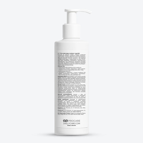 Zachte gel voor het verzachten van eelt en likdoorns Shelly 200 ml - Фото №2