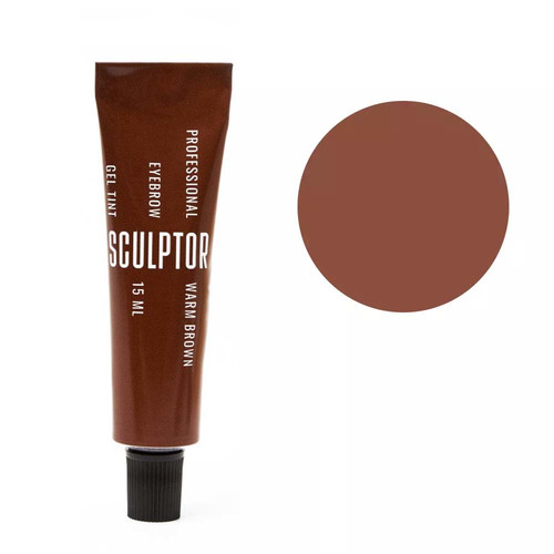 Augenbrauengelfarbe Sculptor Warm Brown 15ml (2000000018423) - Фото №1