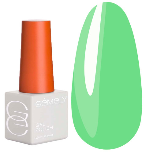 Gellak GEMELY Max color 037 sappig lichtgroen 10 ml (7704611) - Фото №1