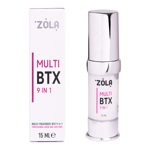 Средство для бровей и ресниц ZOLA многофункциональное MULTI-TREATMENT BTX 9 в 1 15 мл - Фото №2
