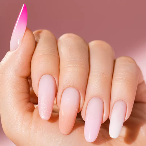 Maniküre-Gel Victoria Vynn Boomy Ombre Gel UV/LED Hellrosa - Фото №3