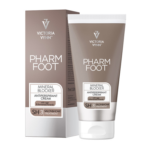 Antiperspirant foot cream Pharm Foot MINERAL BLOCKER 75 ml - Фото №2
