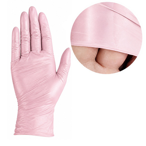 Beauty Luxe Nitrilhandschuhe, rosa, 50 Stück - Фото №1
