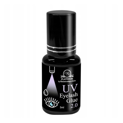 Wimpernkleber PLATINUM UV 2.0 Transparent, 5 ml - Фото №1