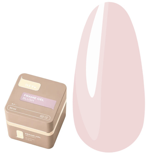 Aufbaugel HEYLOVE Frame Gel Blush mit Pumpspender, 30 ml - Фото №1