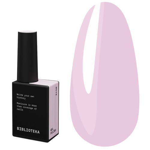 Gellak BIBLIOTEKA BASIS 05 Note roze 10 ml - Фото №1