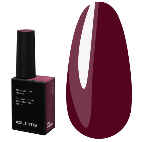 Gellak BIBLIOTEKA WARM LAYERS 22 Claret warme wijn 10 ml - Фото №1