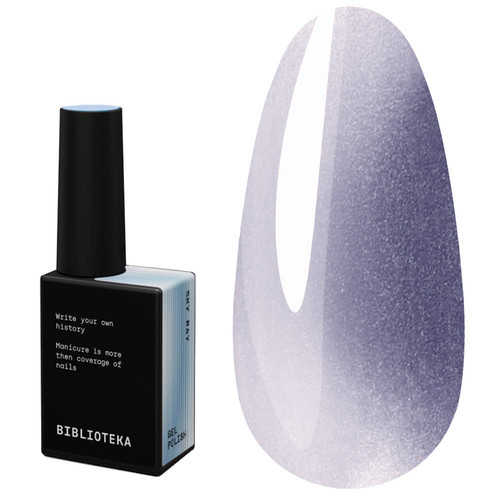 Lakier hybrydowy BIBLIOTEKA CAT EYE RAYS 13 Sky ray, 10 ml - Фото №1