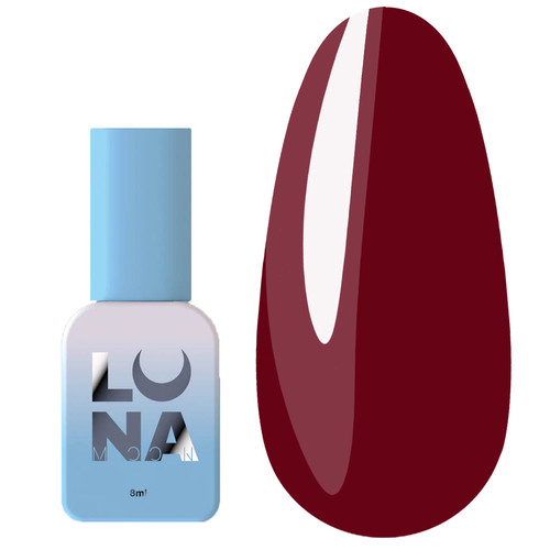 Gellak LUNA Color Kiss 262 donker bordeauxrood gebrandschilderd glas 8 ml (047-4489-1263) - Фото №1