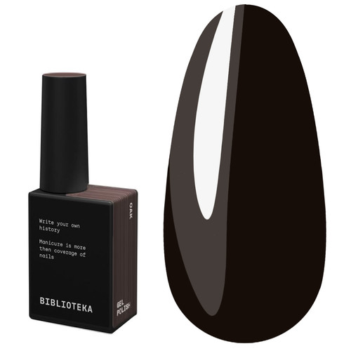 Gellak BIBLIOTEKA MONO BROWN 40 Oak diepbruin 10 ml - Фото №1