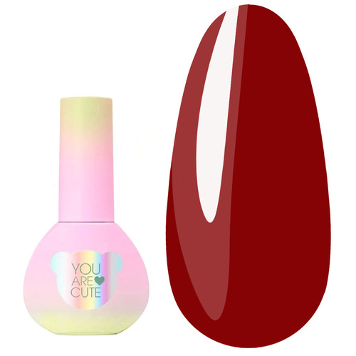 Gellak YOUARECUTE Color 86 dieprood 5 ml (993-4108-1017) - Фото №1