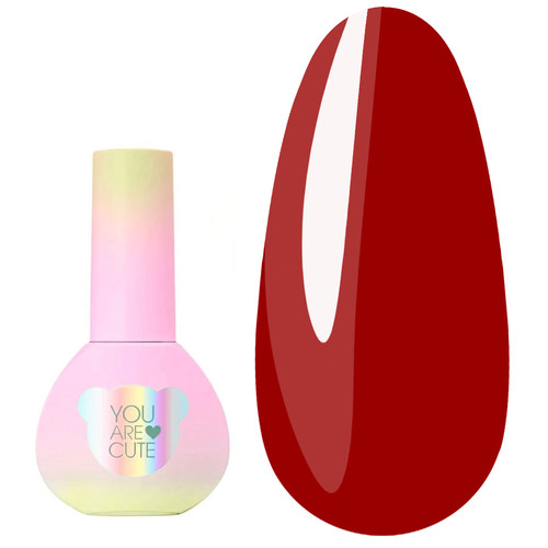 Gellak YOUARECUTE Color 132 felrood gebrandschilderd glas 5 ml (993-4766-1326) - Фото №1