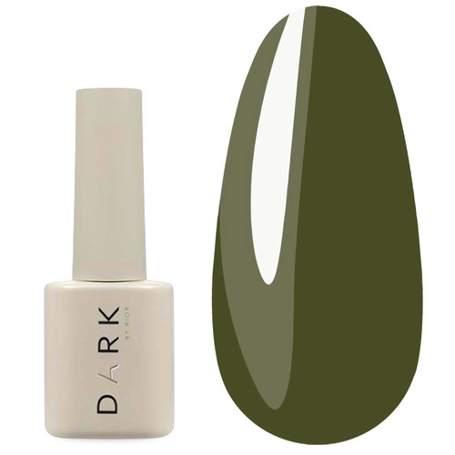 Gellak DARK 187 olijfgroen 6 ml - Фото №1