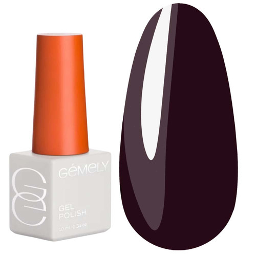 Gellak GEMELY Max color 10 donker aubergine 10 ml (7703507) - Фото №1