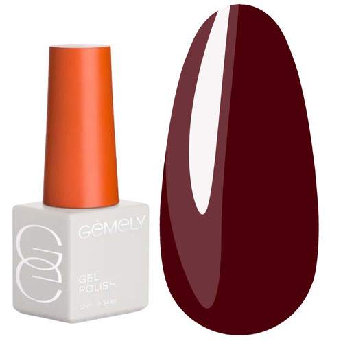 Gellak GEMELY Max color 12 donkerrood 10 ml (7703509) - Фото №1