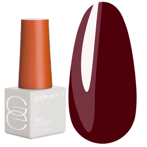 Gellak GEMELY Max color 21 zwarte wijn 10 ml (7703933) - Фото №1