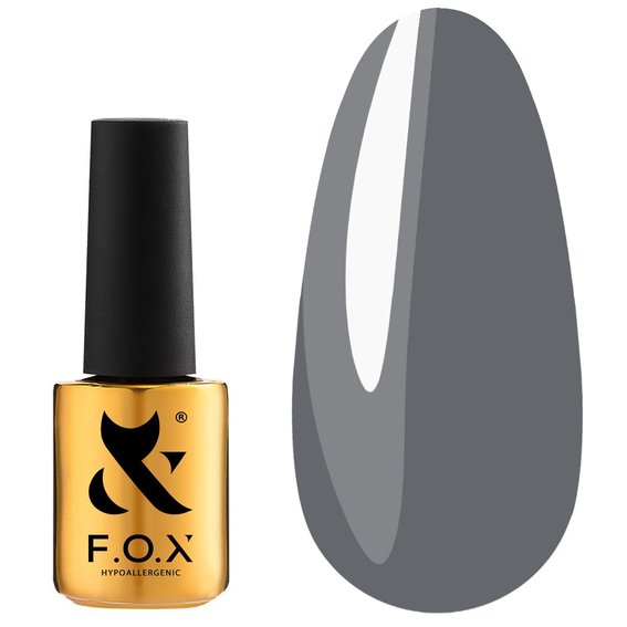 FOX Spectrum 012 hybride lak donkergrijs 7 ml - Фото №1