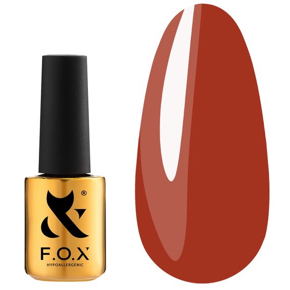 FOX Spectrum 034 hybride vernis donker terracotta 7 ml (0096258) - Фото №1