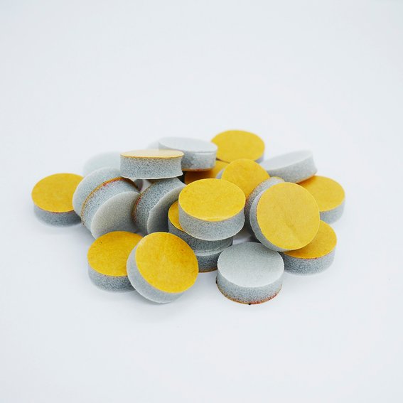 Vervangende pads "Polijsten op spons" voor PODODISC STALEKS PRO S (25 stuks) - Фото №2