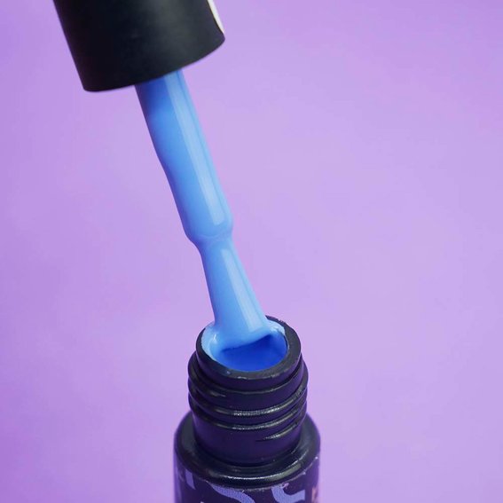 Gellack FOX SHOT Spectrum Gel Vinyl №060 pastellblau 5 g - Фото №2