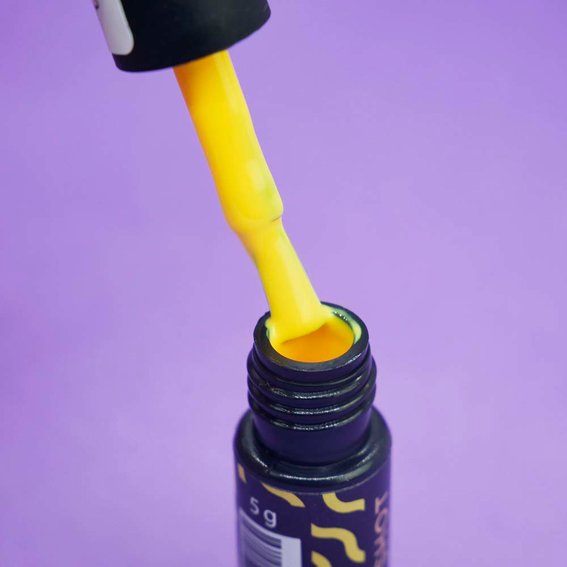 Gellack FOX SHOT Spectrum Gel Vinyl №066 sonniges Gelb 5 g - Фото №2