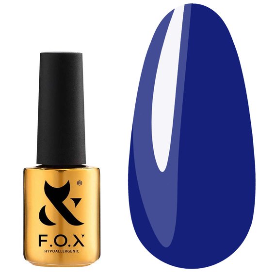 Hybride vernis FOX Spectrum goud 103 emaille blauw 7 ml - Фото №1