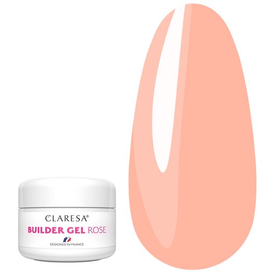 Claresa BUILDER GEL ROSE roze 50 ml - Фото №1