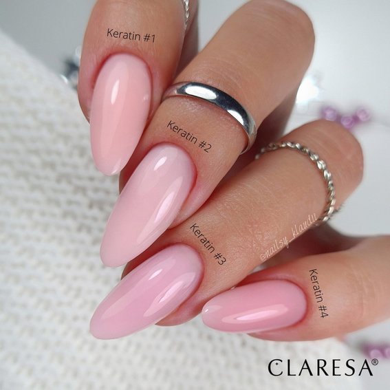 Цветная база 5в1 Claresa EXTEND CARE 5 IN 1 KERATIN 1 5г - Фото №3
