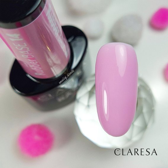 Цветная основа Claresa BASE RUBBER 14 Насыщенно-розовый 5г - Фото №3