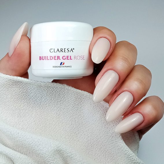 Claresa BUILDER GEL ROSE roze 50 ml - Фото №4