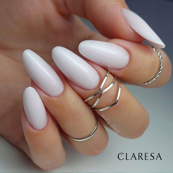 Гель для наращивания Claresa BUILDER GEL MILKY PINK молочно-розовый 50 g - Фото №4